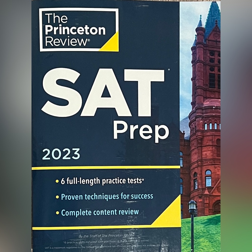 Princeton Review: SAT Prep Book 2023